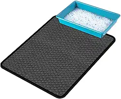 Tapete Higiênico Para Gato Coletor De Areia (EXG-68 x 100cm) Cor Preto