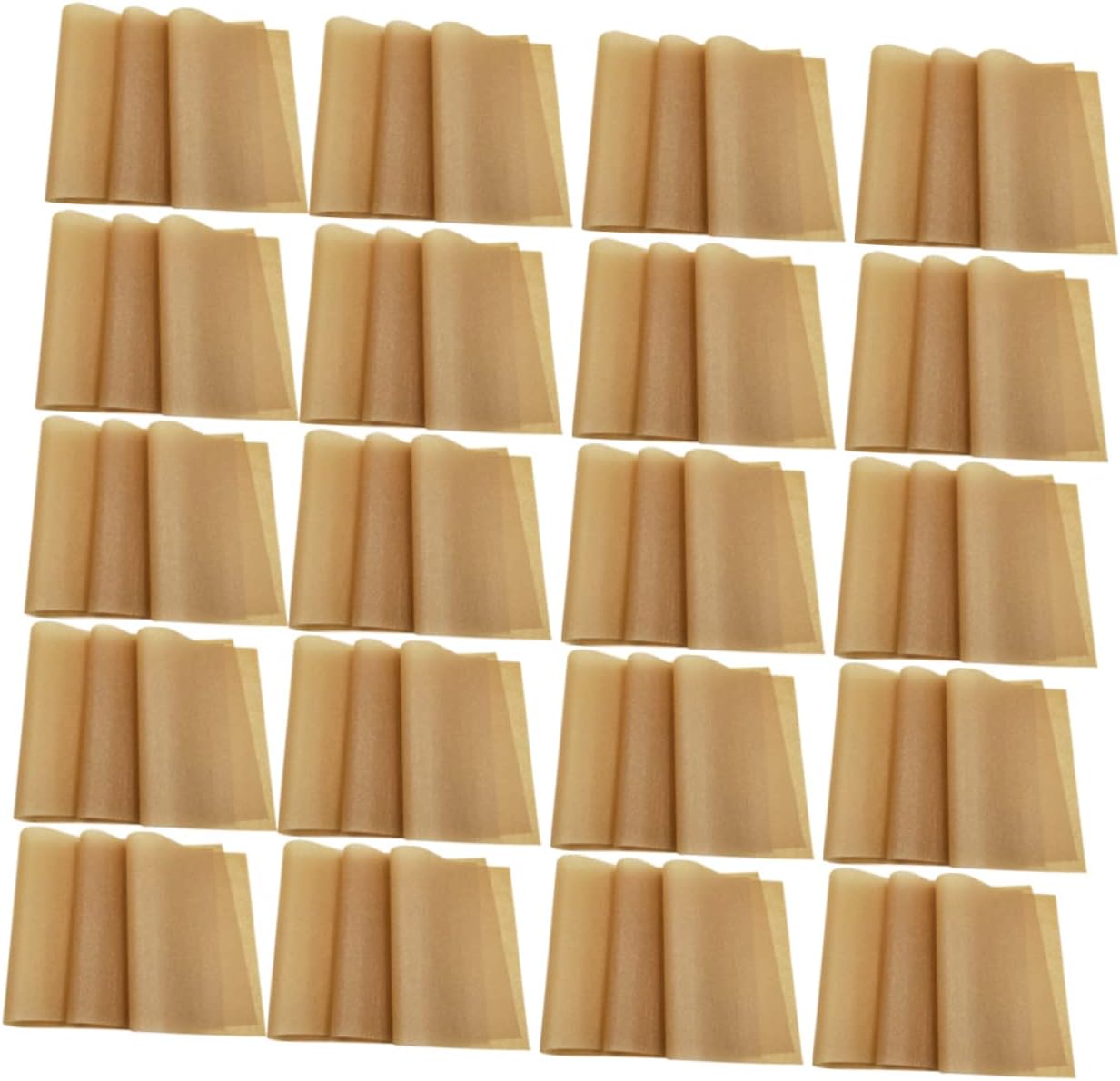 100sheets Nonstick Baking Paper Sheets Parchment Paper for Grilling Baking and Air Fryer Use Oil and Water Resistant for Cookies Pastries and More
