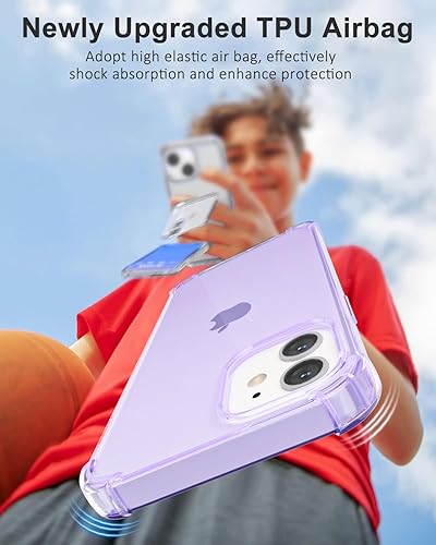 Miniatura 6 de Funda transparente para iPhone 11, funda protectora de silicona transparente con diseño para mujer, diseño femenino lindo y simple, delgado,