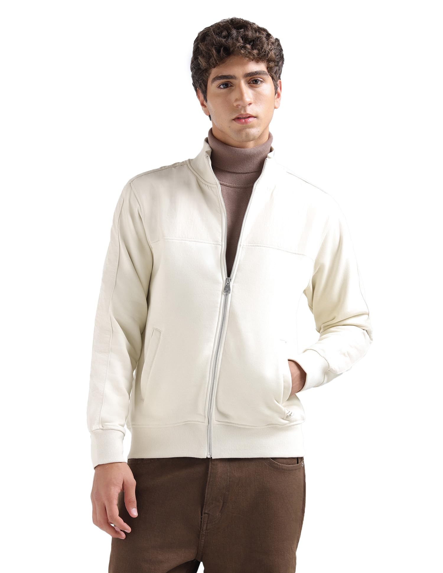 flying machine Men's Regular Fit Sweatshirt| Solid-picture-37