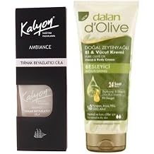 Kalyon T rnak Beyazlat c  Cila + Dalan d'Olive El ve V cut Kremi 20 ml Seti