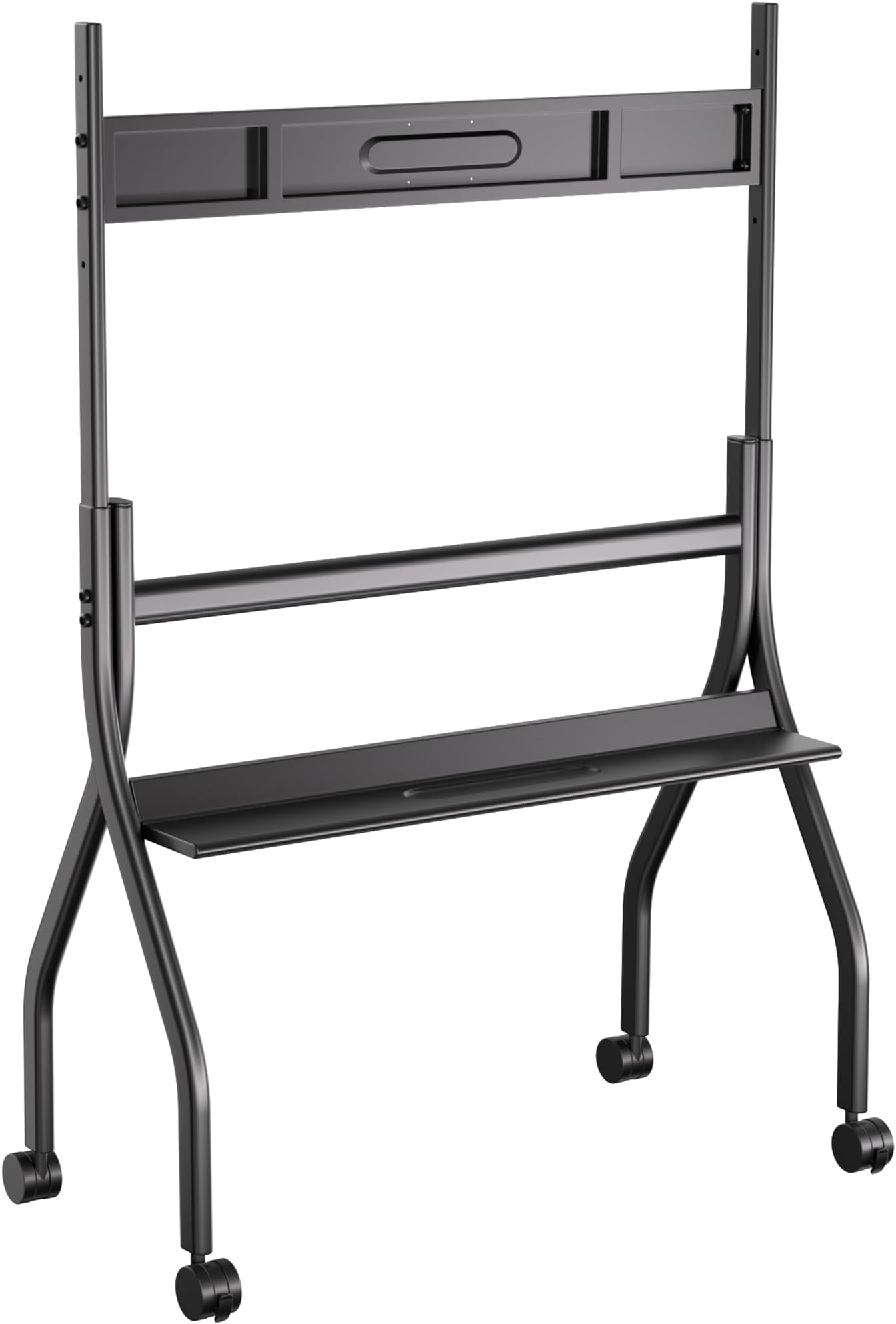 Biling Portable Stand for 55" - 85" Smart Board, Universal Mobile Stand with Lockable Wheels, Stable, Easy to Move, Design for Office Classroom Home