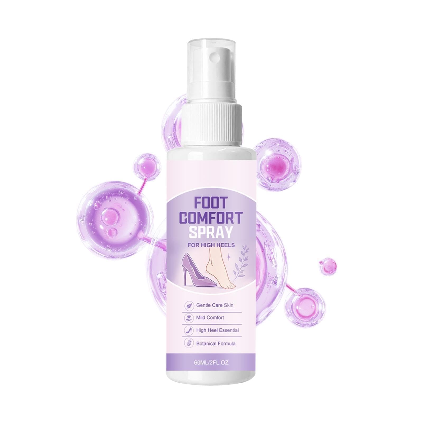 Spray do pielęgnacji stóp, przenośny, Quick Mist, Relief Device with Reliable High Heel Style, Long Standing Daily Walking, Travel Camping Home Dress Shoes Weddings Events Aid, Easy Use Apartment
