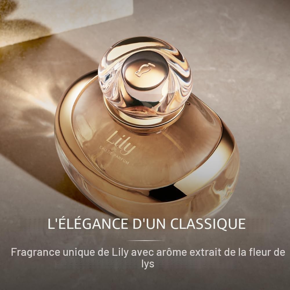 O BoticárioLily Coffret cadeau Crème pour le corps parfumée, satin 250 g et Eau de parfum 75 ml