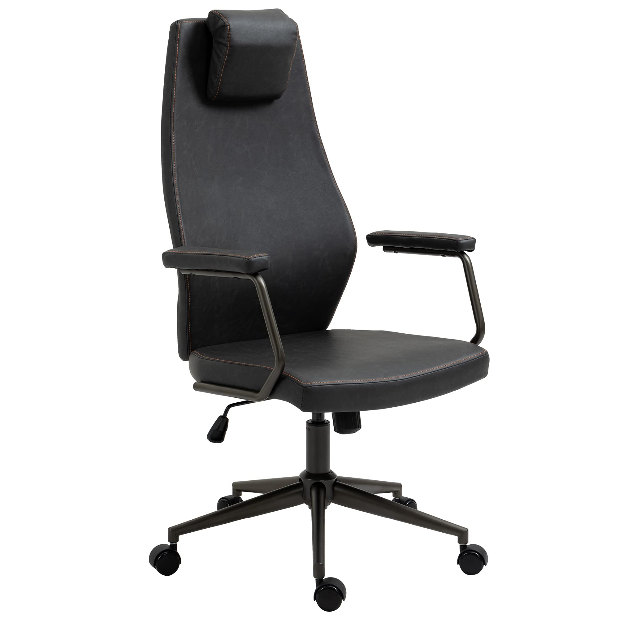 Vinsetto HighBack Executive Office Chair, Ergonomic Leather Computer