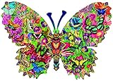 Butterfly Menagerie 1000 pc Shaped Jigsaw Puzzle by SunsOut
