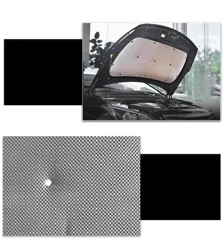 Coussinet isolant phonique en coton pour capot Camry - 3