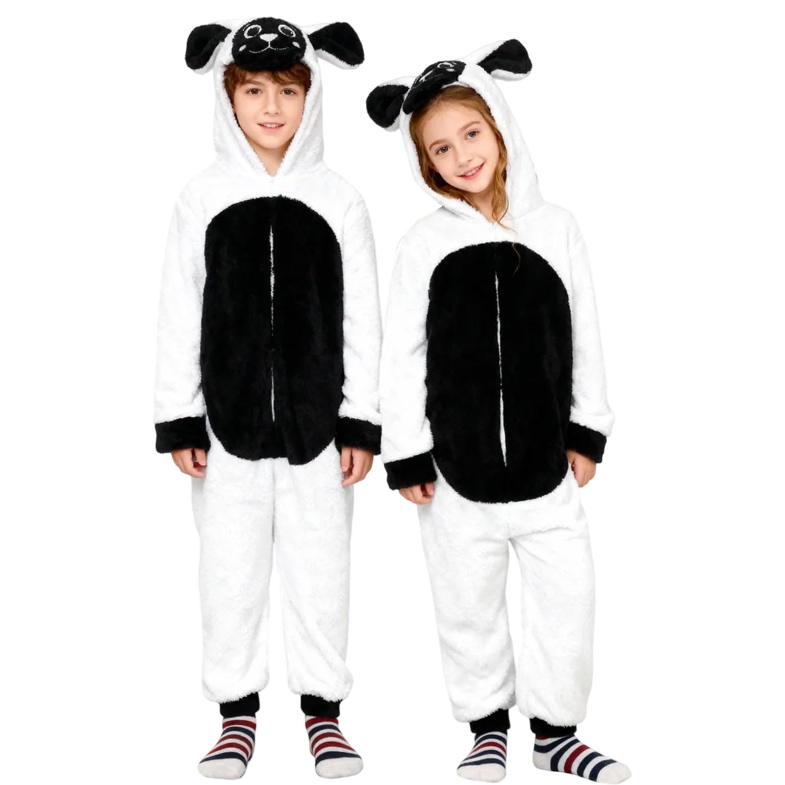 GEMAKA Sheep Costume Kids Christmas Nativity Xmas Outfit Lamb Costumes School Fancy Dress Attire for Kid (120cm)