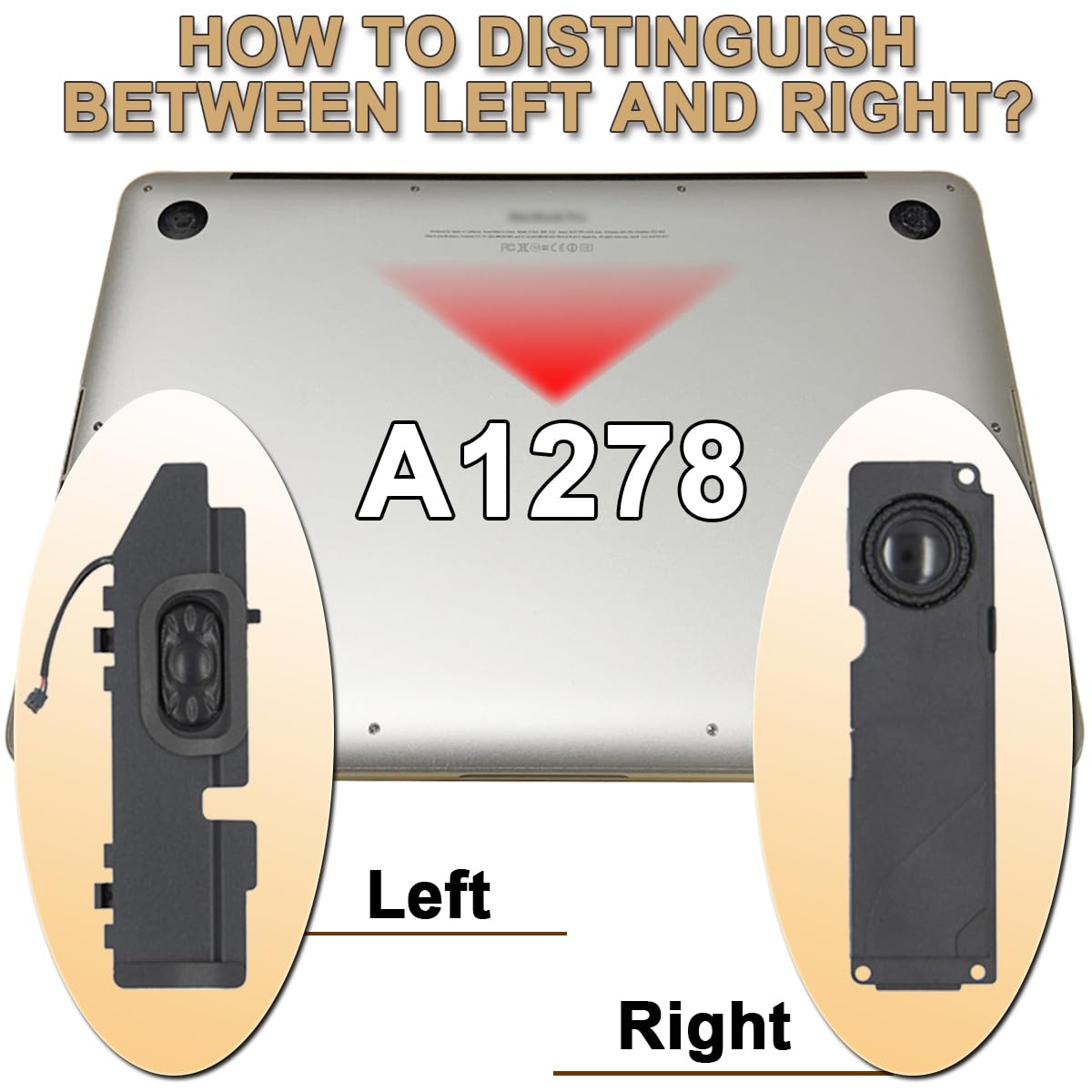 Altoparlanti Sostitutivi Per MacBook Pro 13 Retina A1502 2012-2015 - Set Sinistra/destra - Foto 11
