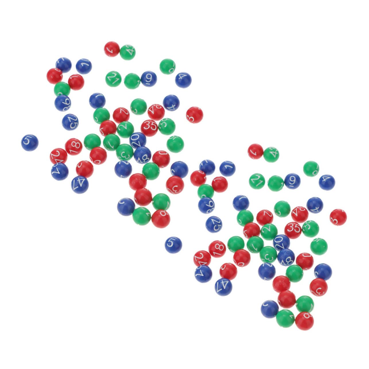 10 Packs Machine for Entertainment Sphere Party Balls Party Game Balls Props Raffle Balls Entertainment Balls Plastic Ball Props Activity Balls