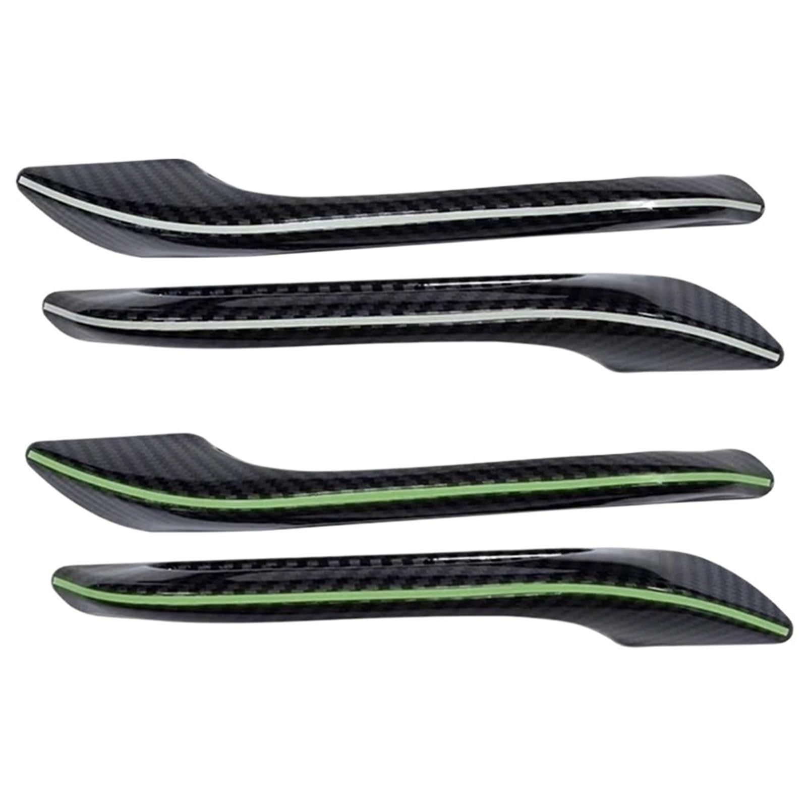 BQWYEDPL Fit for Tesla New Fit for Model Y Juniper 2025 ABS Door Handles Antifreeze Handle Stickers Patch Cover Car Door Latch Handle(Noctilucent 4PCS)