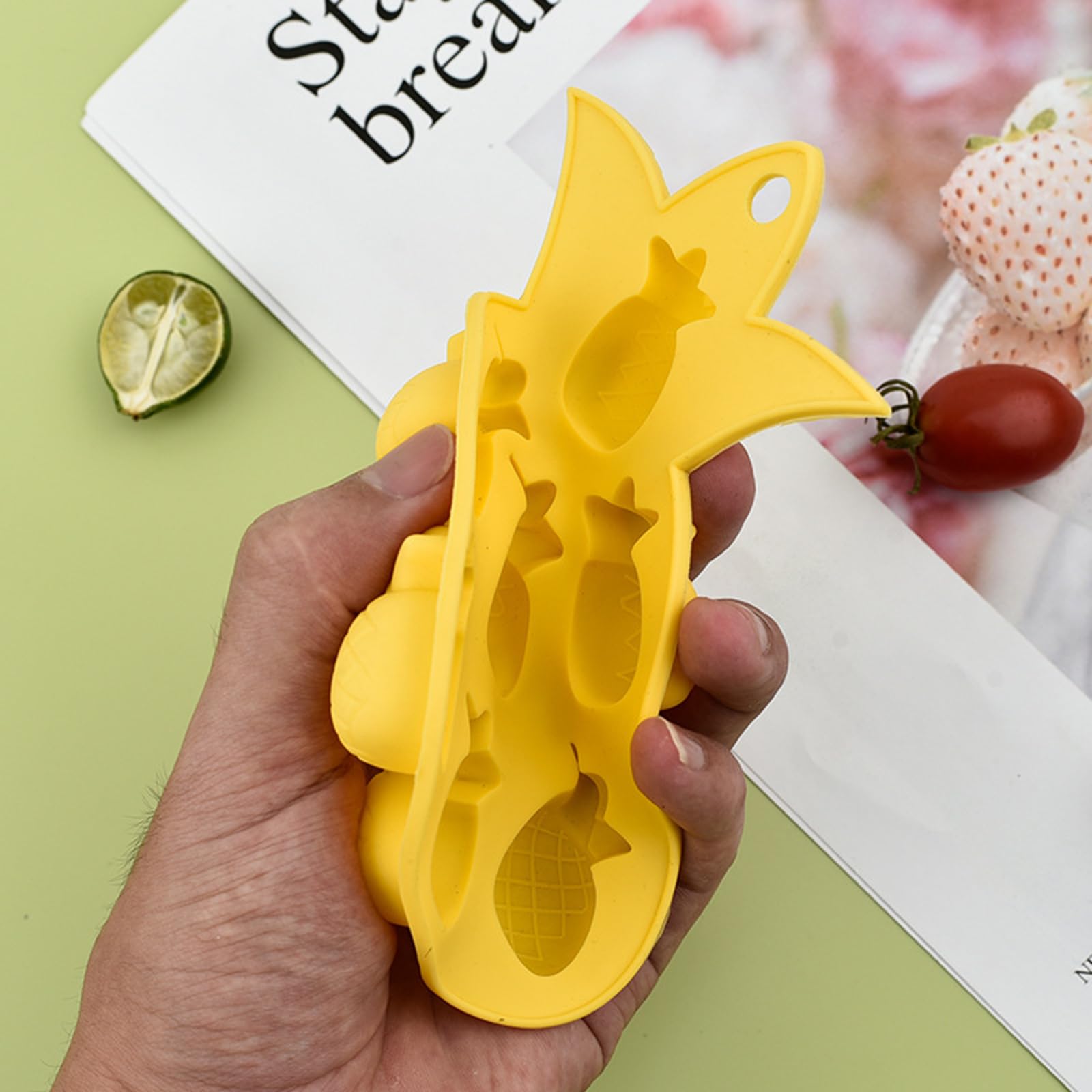 Silikonform fr Kaktus-Eiswrfel, zum Khlen von Getrnken, Cocktails,  Ananas, Eis, Kuchendekorationen : Amazon.de: Kche, Haushalt & Wohnen