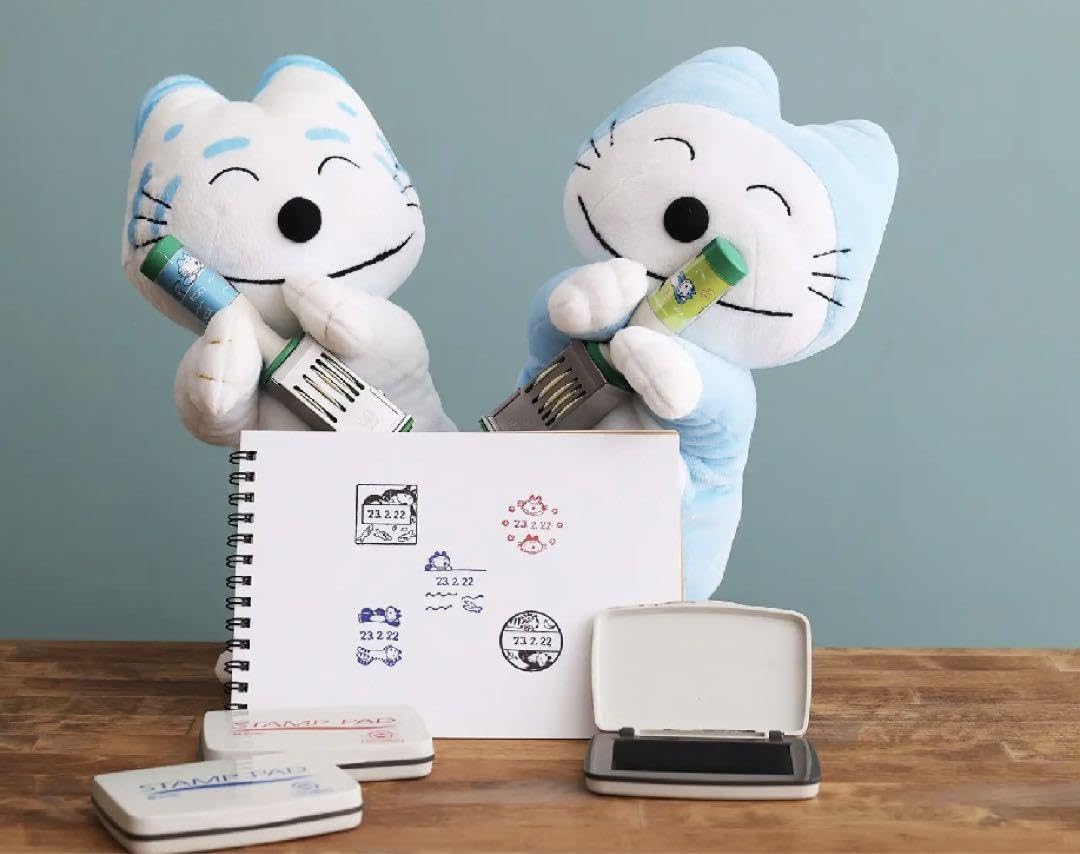 11ぴきのねこ　日付印　にっこり　日付けスタンプ　スタンプ Amazon.co.jp: 11ぴきのねこ 日付印 にっこり 日付けスタンプ スタンプ