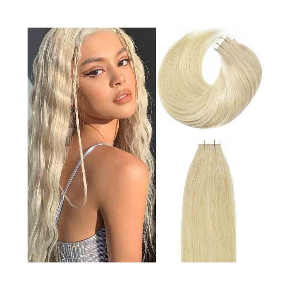 Extension #613 Nastro biondo nelle extension for capelli Extension for umani 20 pezzi(24 inches)