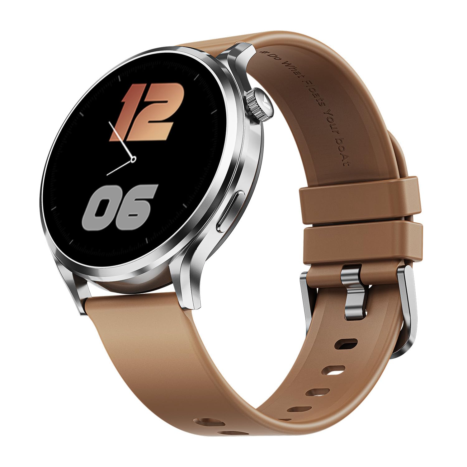 Boat Lunar Discovery Pro, 1.39" HD Display, QR Tray, Emergency SOS, Functional Crown, Multiple Sports Modes, BT Calling, HR, SpO2 & Sleep Tracking, Smart Watches for Men & Women (Cocoa Brown)-picture-30