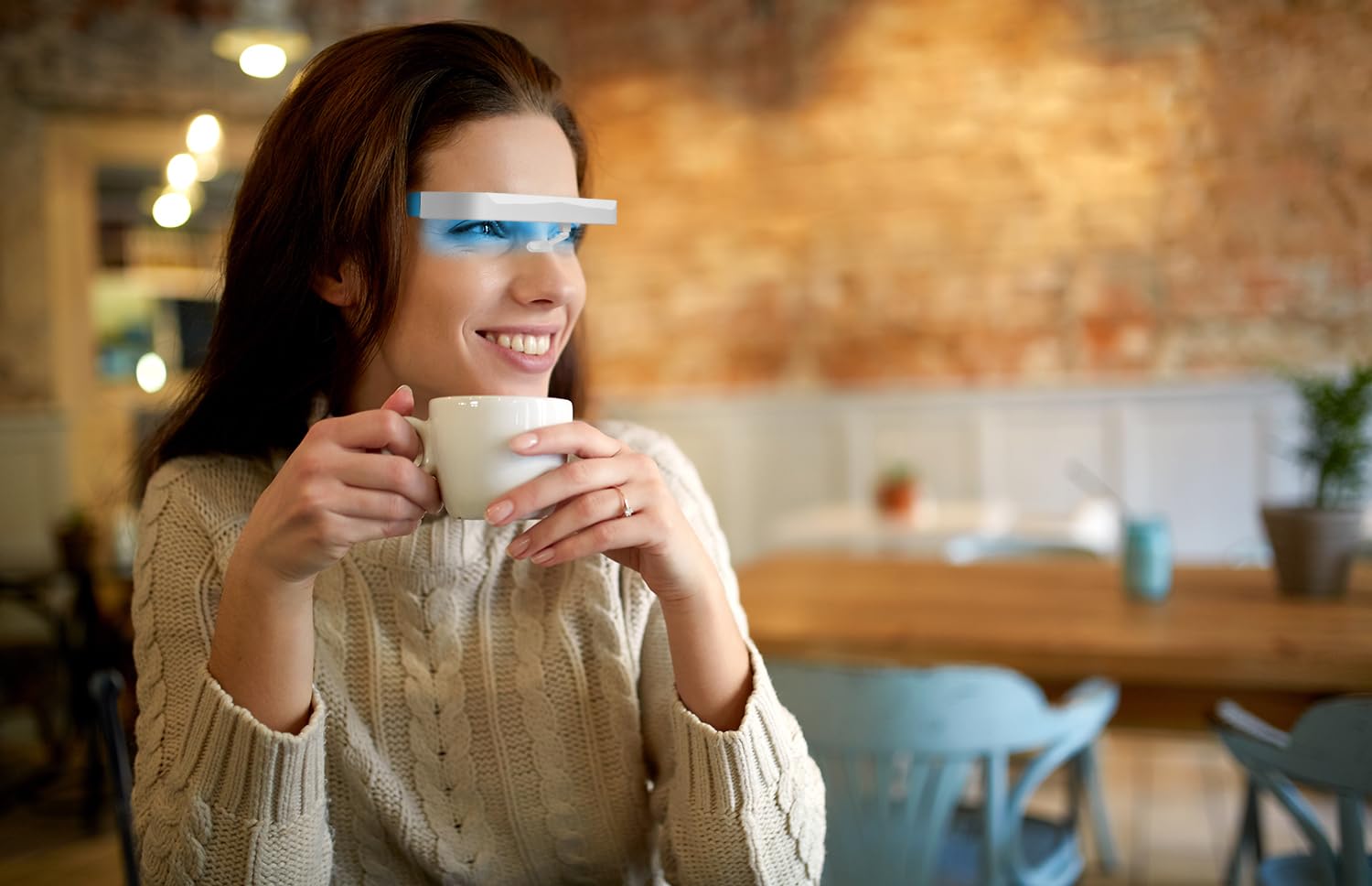 Gafas de luminoterapia Blue-3 Pro | Regula tu ritmo circadiano, aumenta la energía y lucha contra el jet lag | LED sin UV | Comodidad sobre las gafas | Carga USB-C