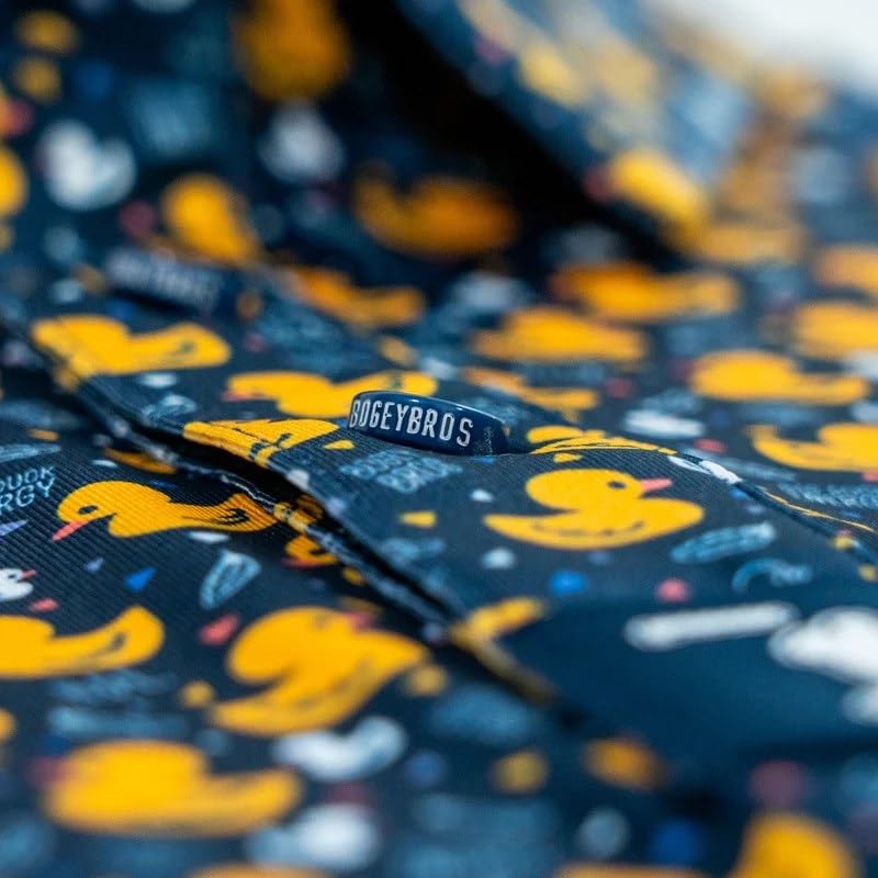 Bogey Bros Golf Big Duck Energy Polo Big Duck Energy Large Yellow2