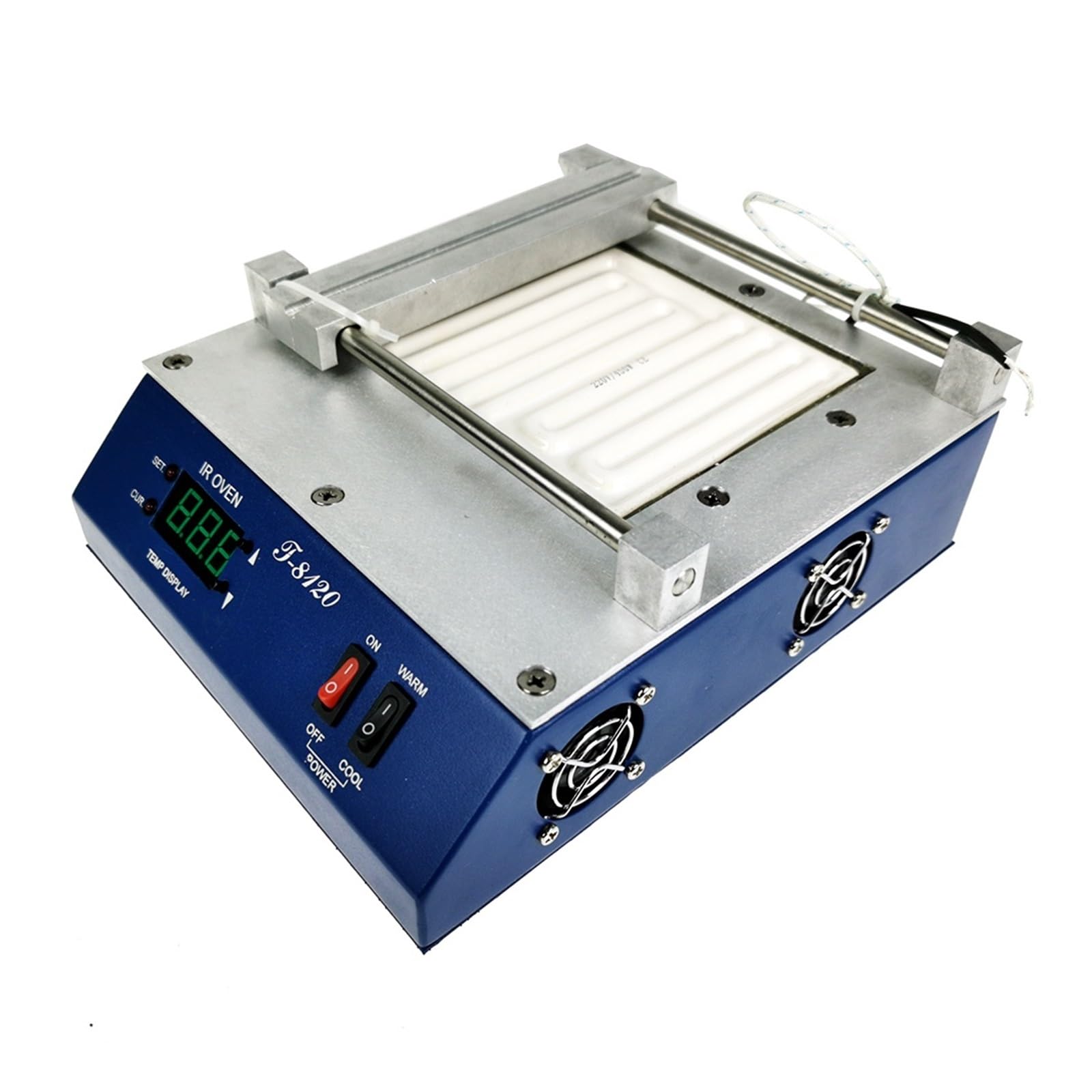 Elektryczna stacja lutownicza do podgrzewania wstępnego Ogrzewanie Plamform T-8120 120 * 120mm SMD podgrzewanie na podczerwień stacja podgrzewania PID regulacja temperatury