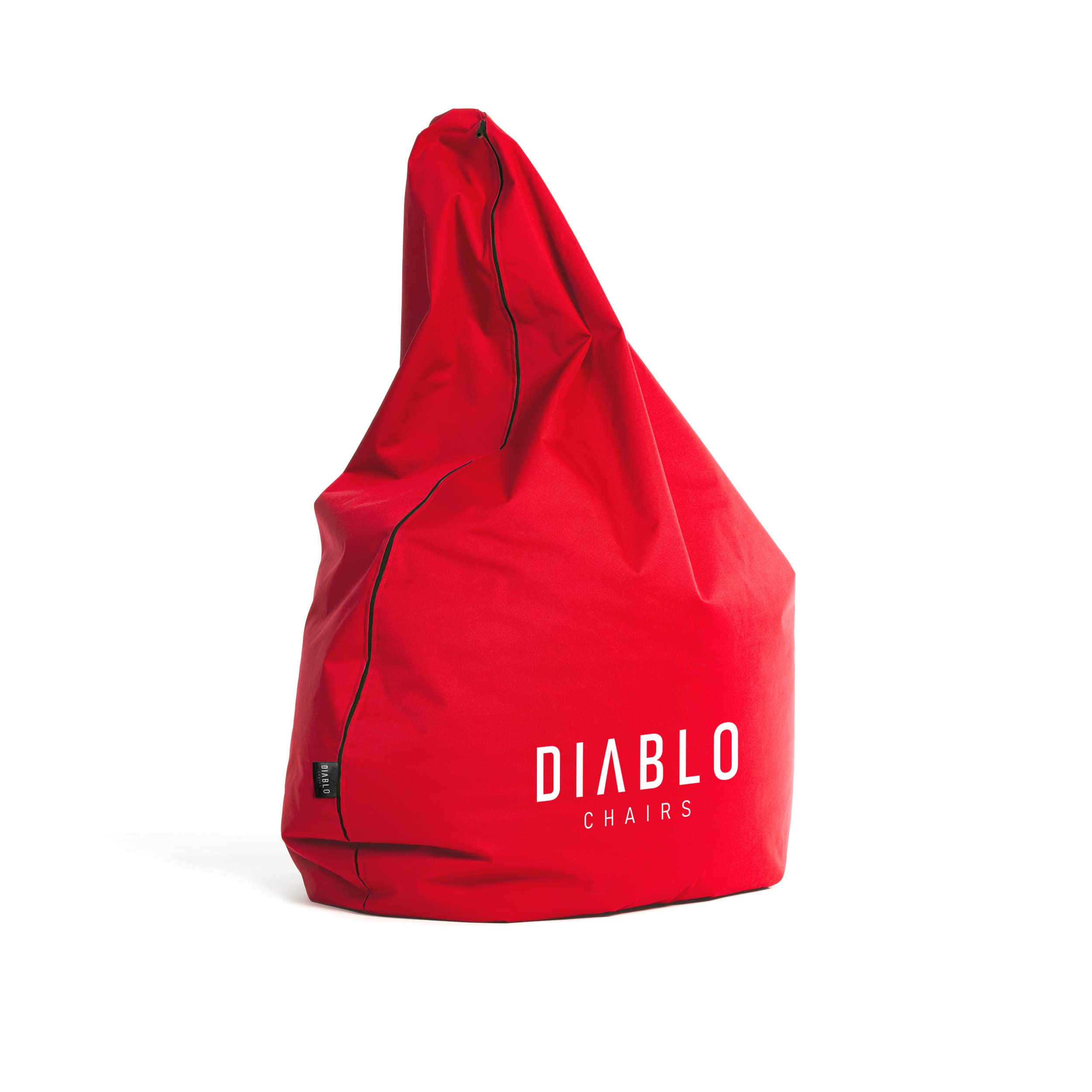Pouf Poltrona Sacco XXL Con Ibottitura da Gaming da Gioco per la camera dei Bambini Soggiorno Beanbag Perle in EPS Poliestere 100 cm x 110 cm x 110 cm (Red)