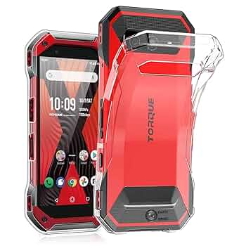 スマートフォン　torque KYG01 KYOCERA TORQUE 5G KYG01 Red 128GB Android Smartphone