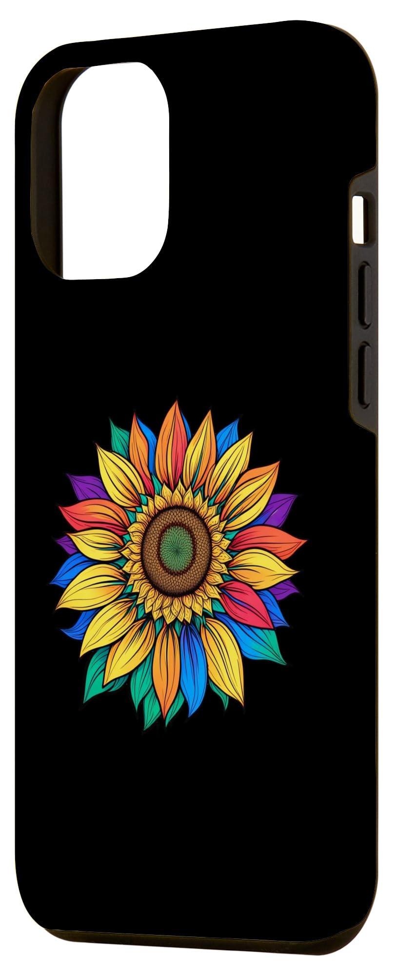 【ひまわり様】iphone15 Amazon.co.jp: iPhone 15 Pro Max カラフルなひまわり スマホケース