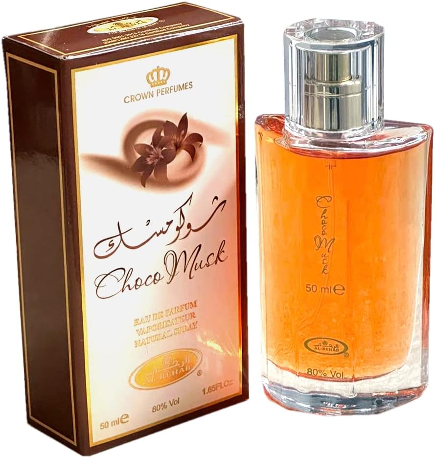 Al-Rehab Choco Musk - Eau De Spray Perfume (50 ml/1.65 fl. oz)