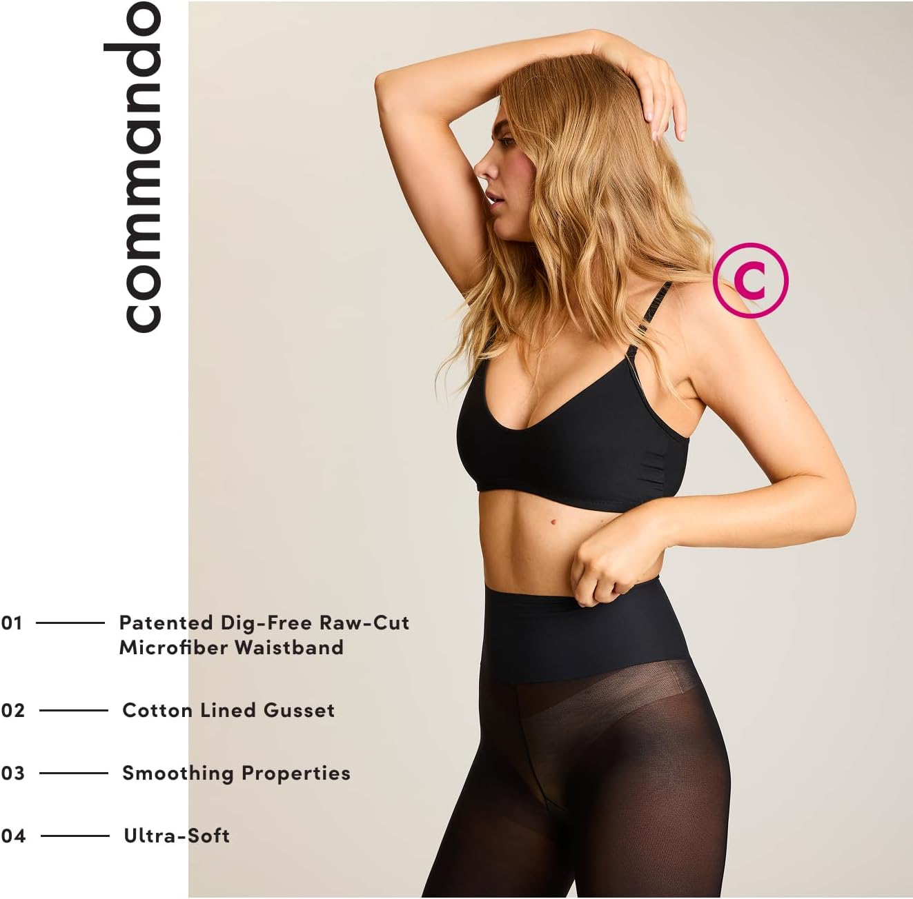 commando Women's The Semi Opaque Tights - Image 3