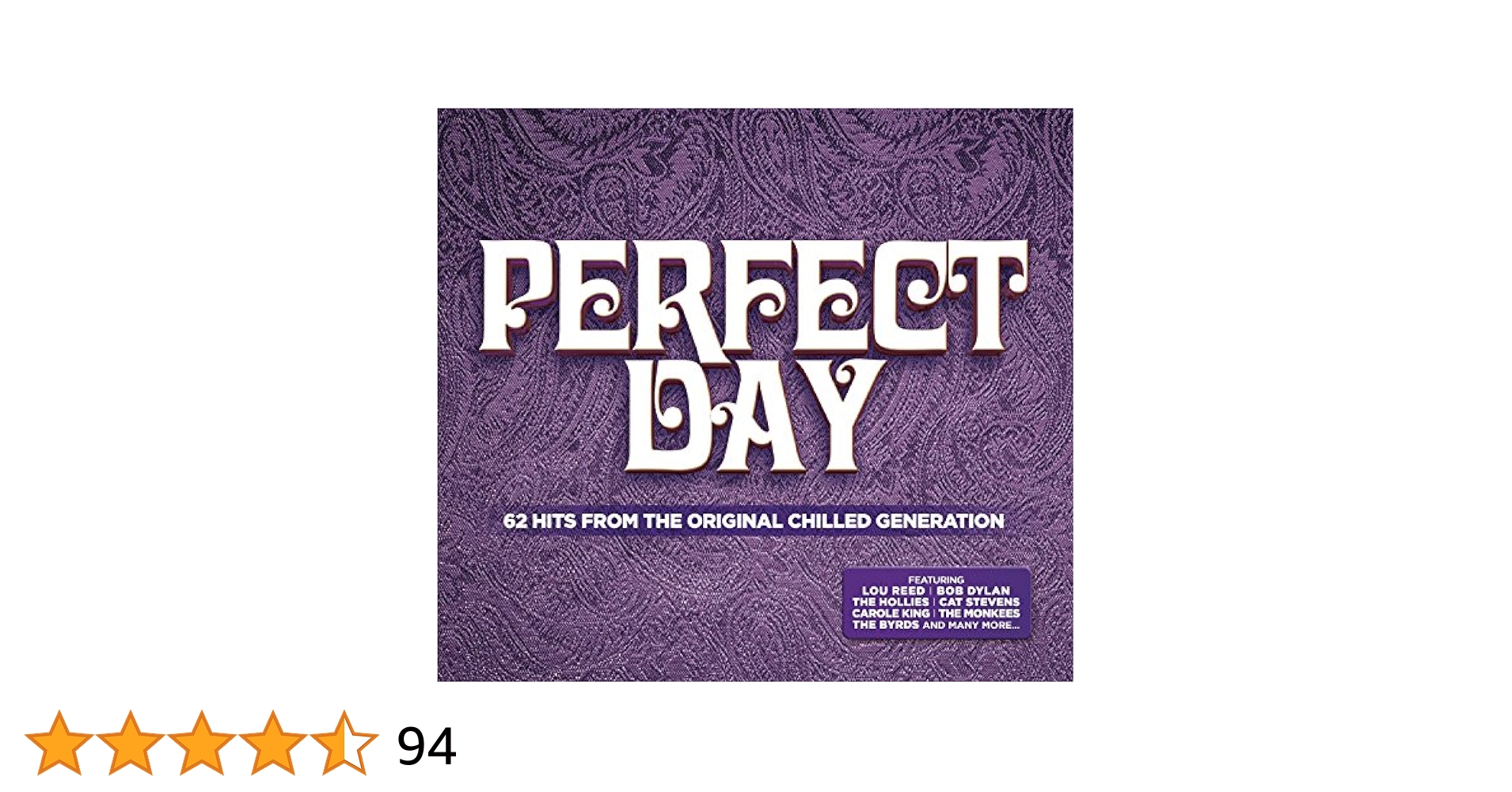 【C9483】Various Artists/PERFECT DAY Perfect Day / Various: VARIOUS ARTISTS: Amazon.ca: Music