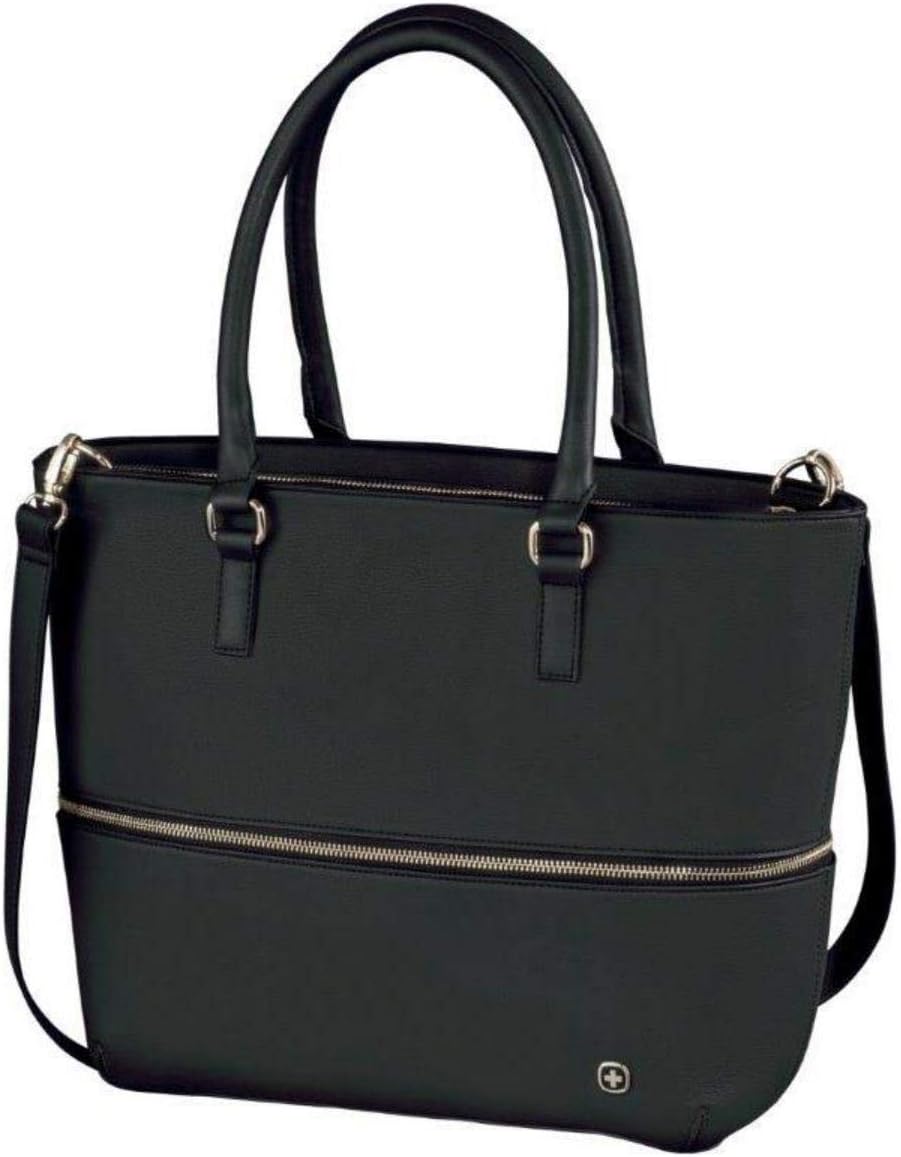 Wenger Women's Messenger, Black, 13 Inch Tote Bag