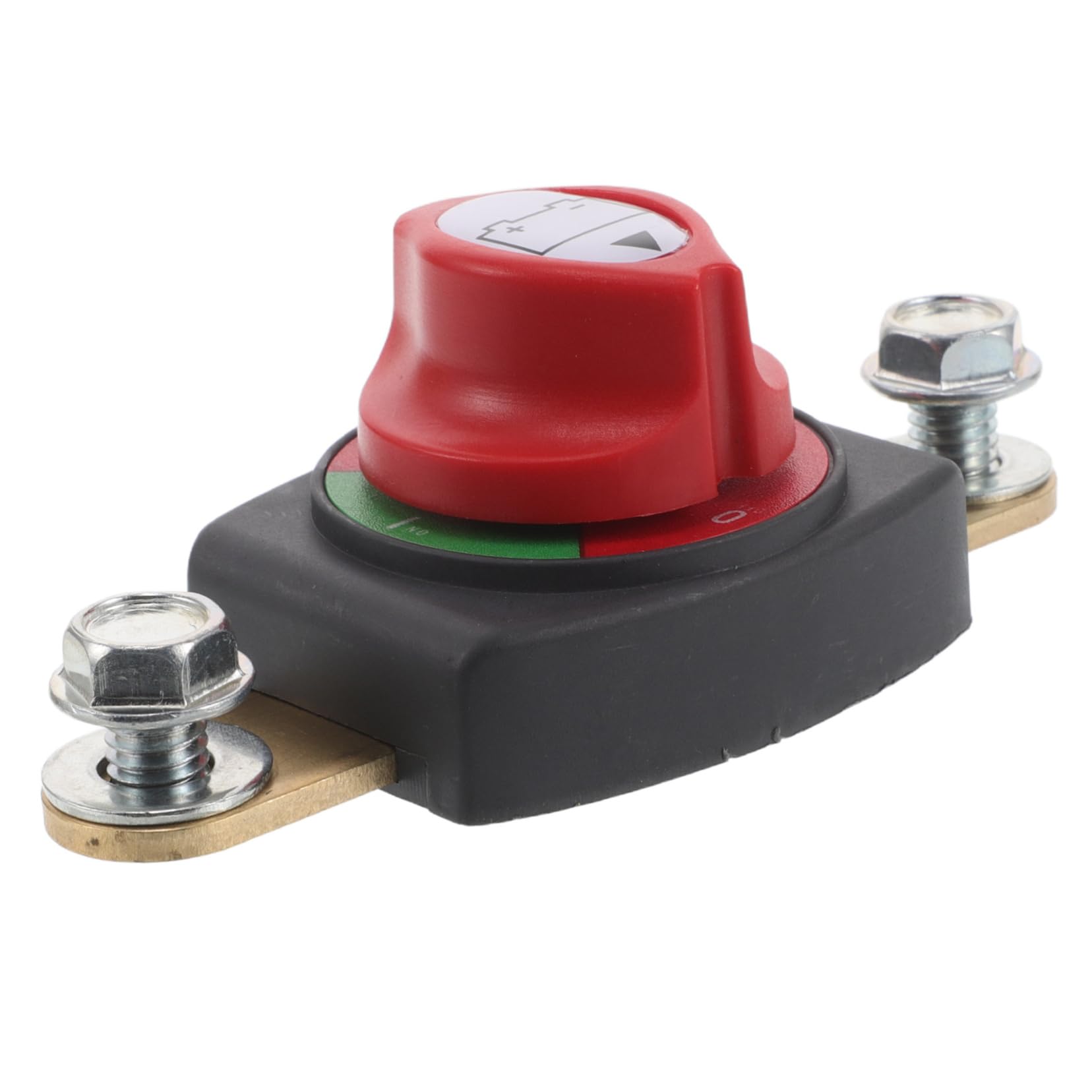 Interruttore di Scollegamento Batteria Auto in Ottone e Abs | Design di Interruzione Integrato, Accessorio per Modifiche Automotive, Uso su Batteria