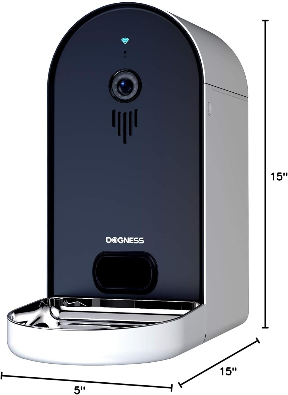 DOGNESS Smart Camera Pet Feeder dimensions
