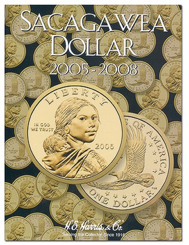Sacagawea Dollar Folder 2005-2008 (H.E. Harris Coin Folder)