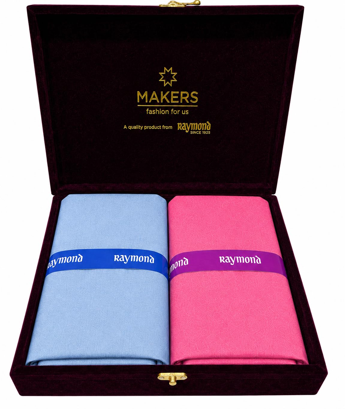 raymond fabrics Makers Men's Exclusive Unstitched Shirt & Trouser Fabric Set | Premium Dress Material Combo in Luxury Case | Custom Tailoring Fabric for Formal Wear-picture-34