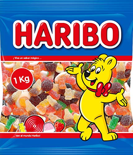 Haribo - Cocktail pica, Caramelos de goma, 1 kg