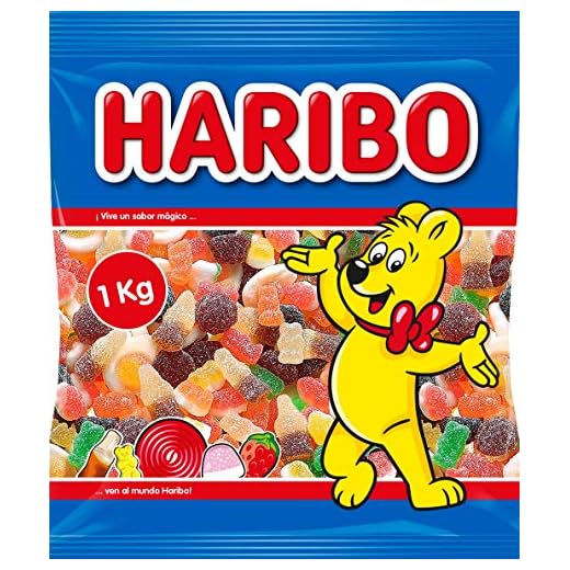 Haribo - Cocktail pica, Caramelos de goma, 1 kg