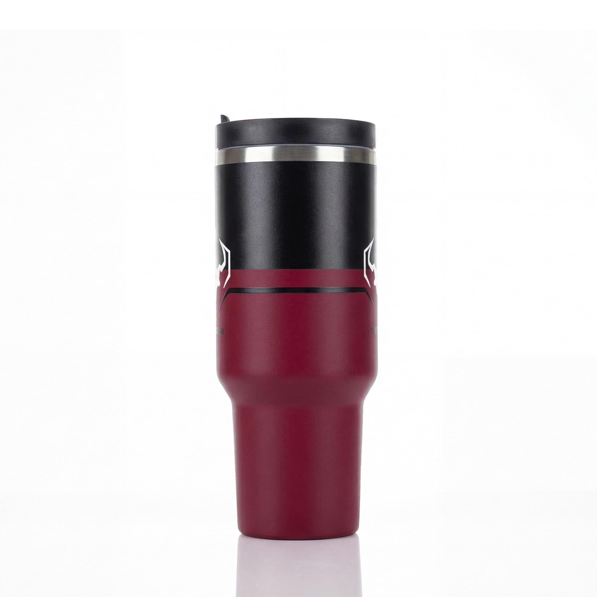 Diablo vaso térmico grande 1200 ml acero inoxidable con asa y pajita reutilizable tapa 3 en 1 vaso isotérmico portátil mantiene frío y caliente para café coche viaje oficina hermético