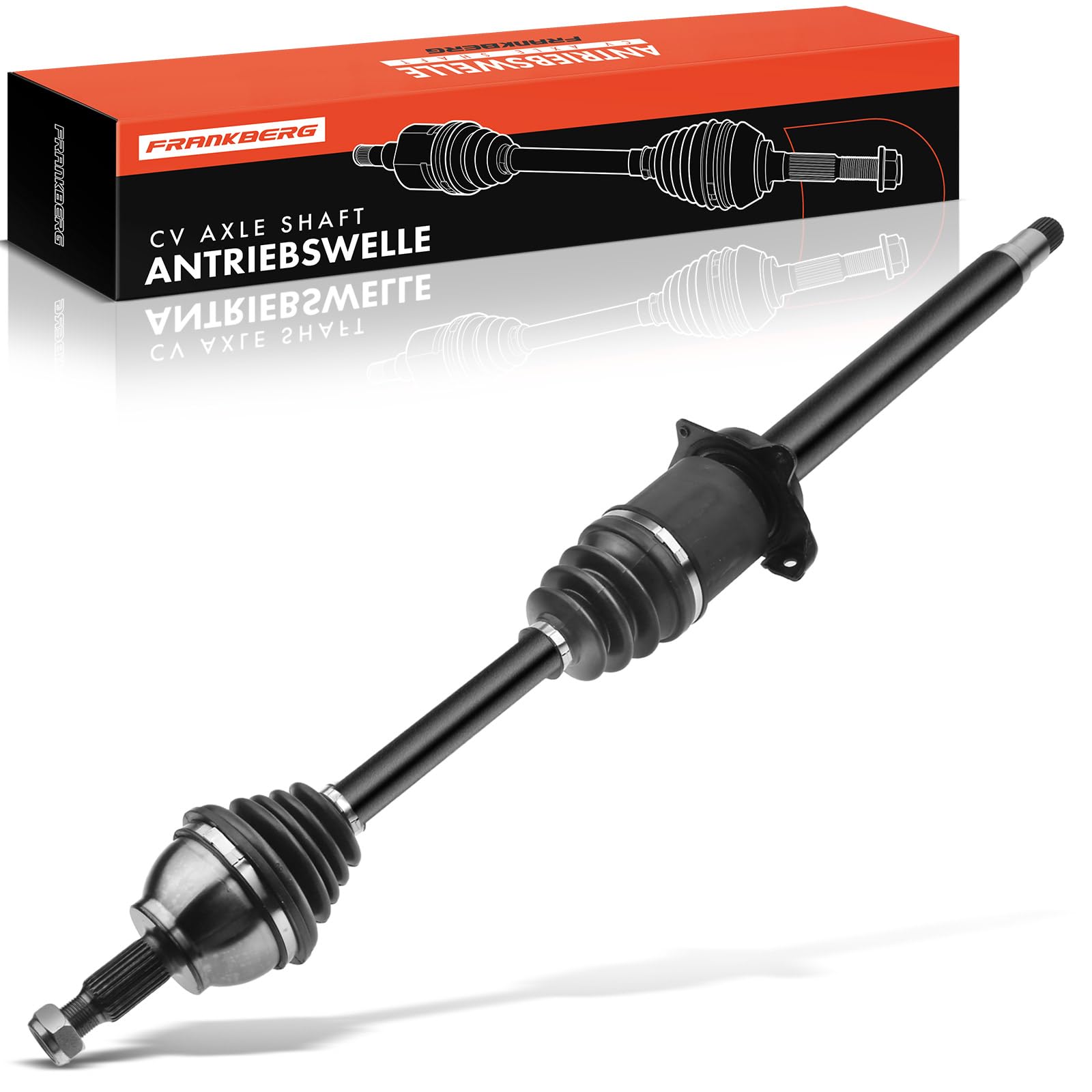 Frankberg Eje motriz Eje de transmisión AT sin ABS Ring Compatible con Clase A W169 A150-A200 1.5L-2.0L 2004-2012 Clase B W245 B150-B200 1.5L-2.0L 2005-2011 Replace# 1693705672