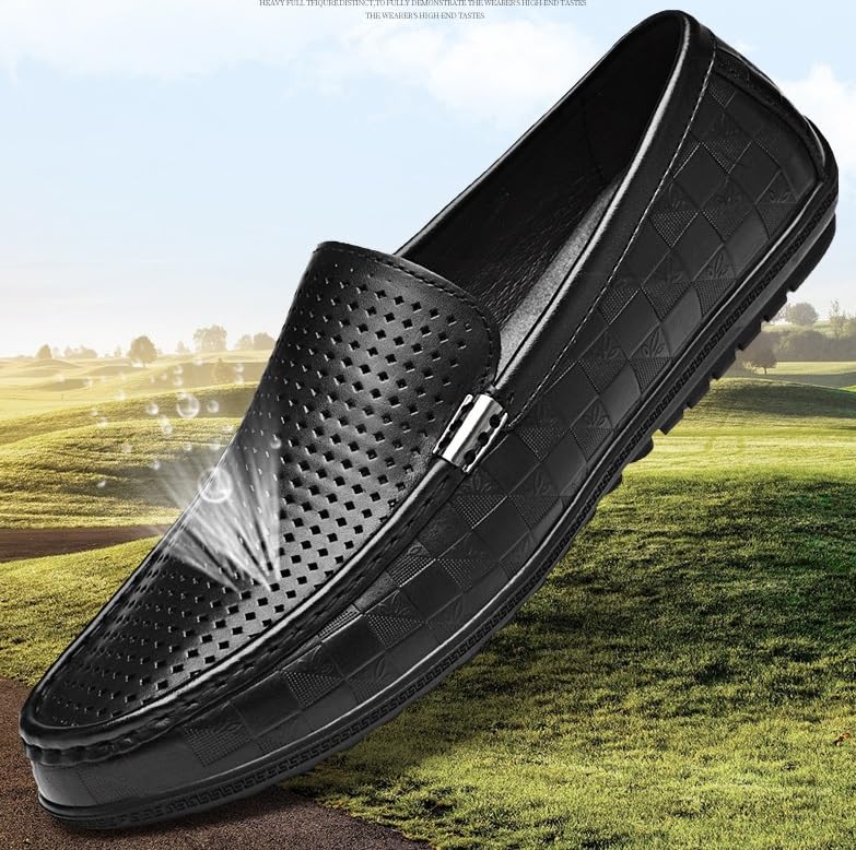 Men's Dress Shoes Mens Breathable Leather Wingtip Brogue Oxfords Comfort Hand Stitched Business Formal Derby Shoes2