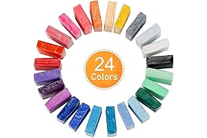 CiaraQ Craft Clay Oven Bake 24 Colors