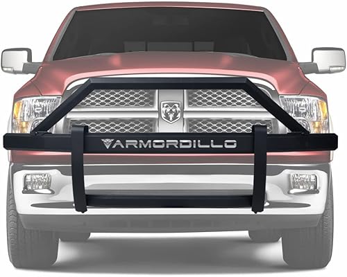 Miniatura 11 de Armordillo 8714164 AR Pre-Runner Style Modular Parachoques Protector - Negro Mate Compatible con Dodge Ram 2500/3500 2010-2018