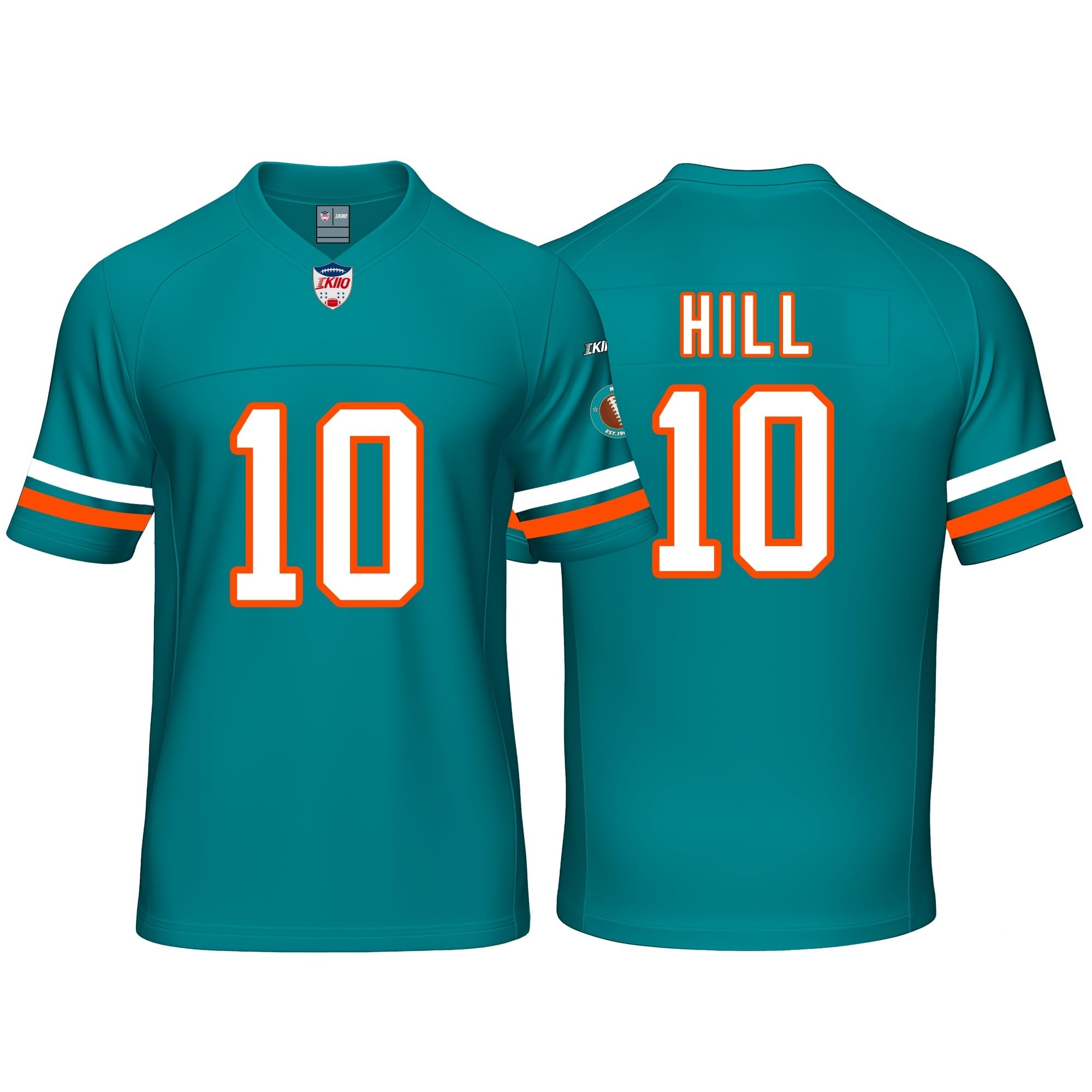 Mens/Youth Football Stitched T-Shirt for Sports Fan No Brand/Logos