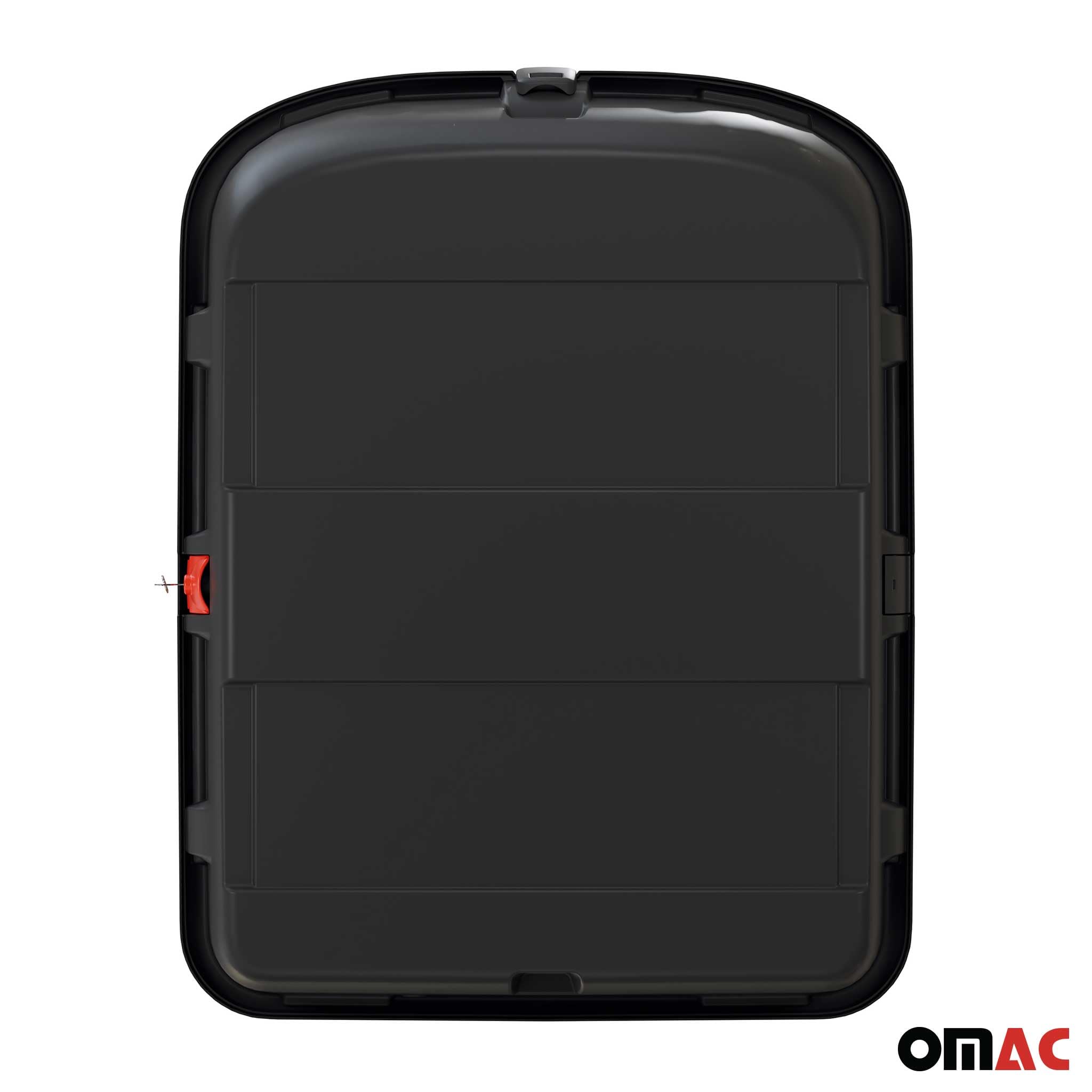 OMAC Cofre de techo para – Certificado TÜV – Sistema frontal de aluminio con cerradura – Capacidad de carga de 55 kg – 270L
