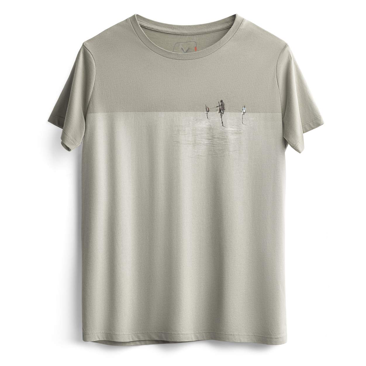 KAFTHorizon 2019 Series Women's Design Printed Crew Neck T-Shirt Regular Fit 100% Cotton