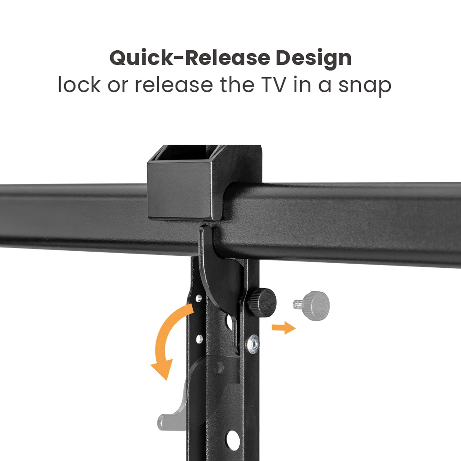 VALUE TV-Wandhalterung, flexibel, < 120 kg, < 304,8 cm / 120", schwarz