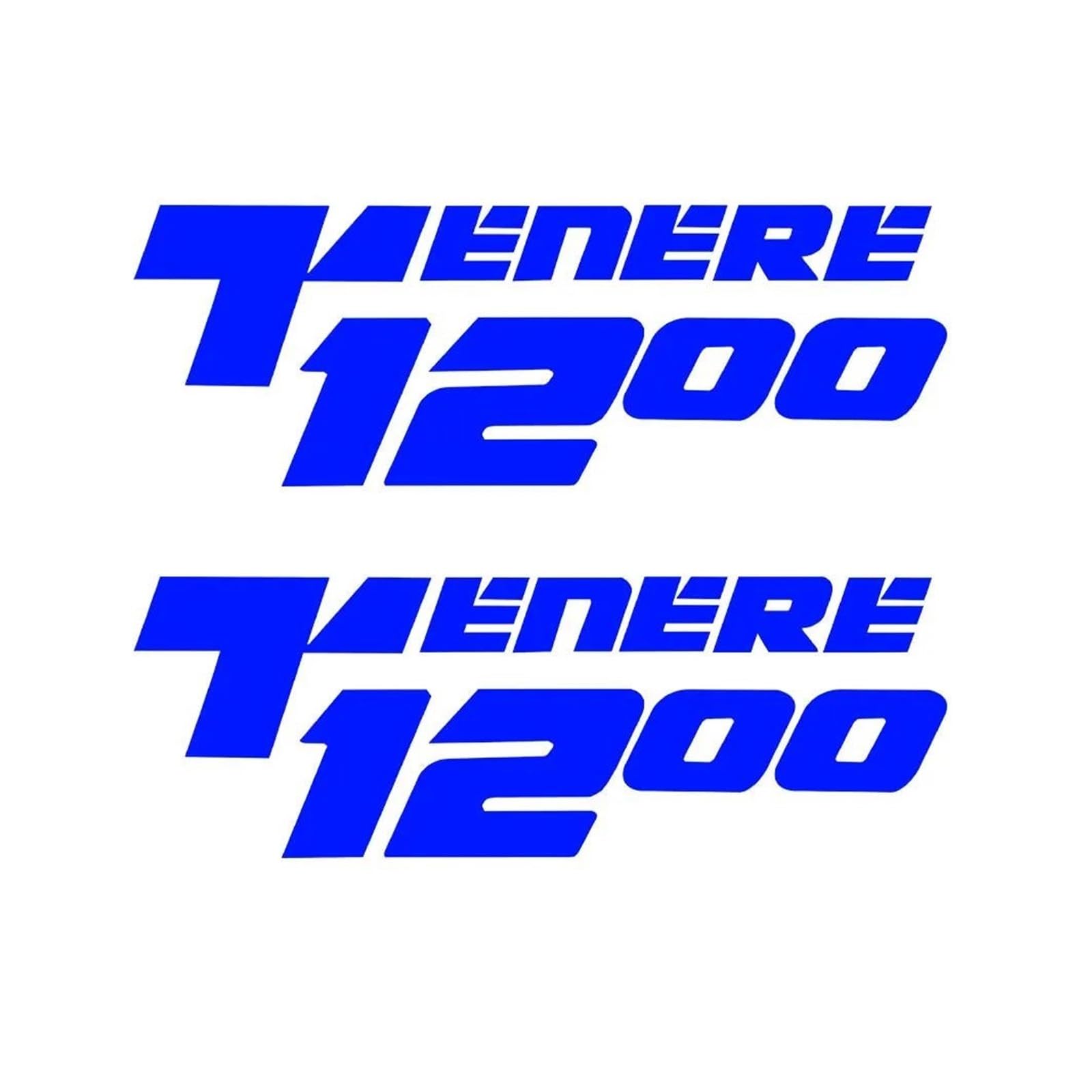 Decoration for Yamaha XT1200Z Super Tenere XTZ1200 XTZ 1200 XT 1200Z Tenere1200 Glow Stickers Waterproof Reflection Decals(Blue)