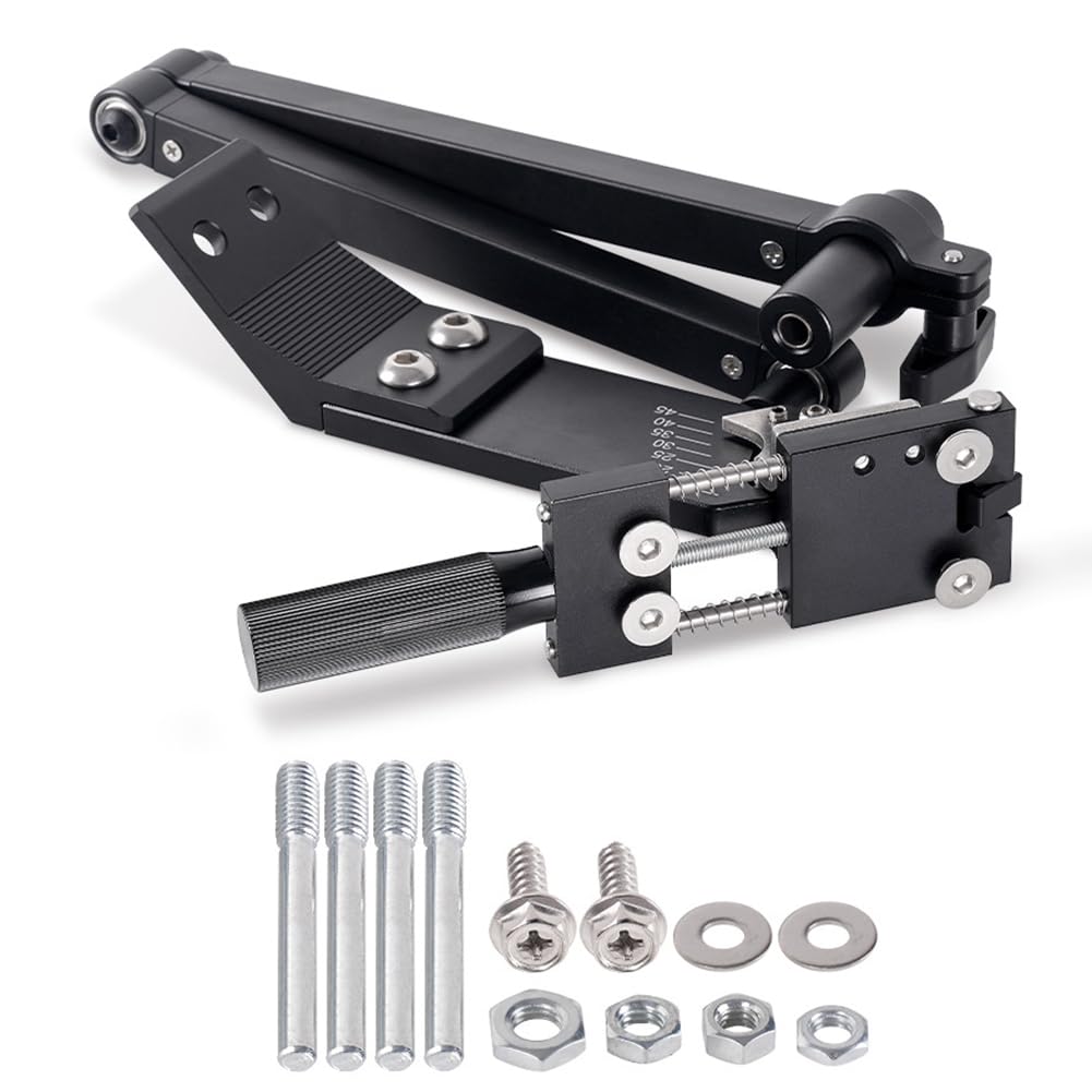 Afilador de Cuchillas de Cortacésped Ajustable de 15-45° Herramienta de Afilado Universal para Cuchillas de Cortacésped 5005 Afilador de Cuchillas de Cortacésped