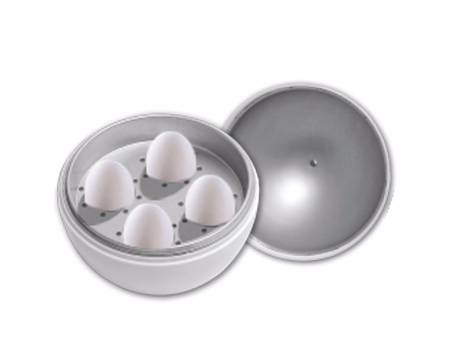 Emson Instant Microwave Egg Boiler Cooker