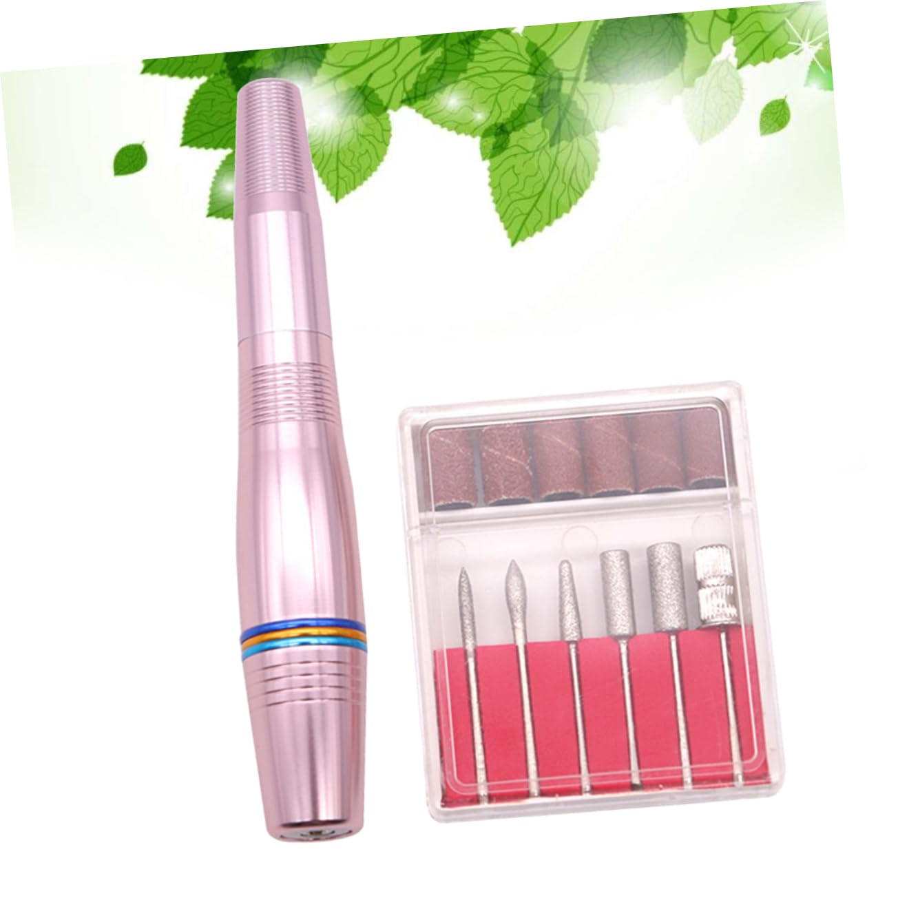 CALLARON 1set Usb Electric Nail Polisher Kit Portable Manicure Nail Art Tools for Home Use Multifunctional Features