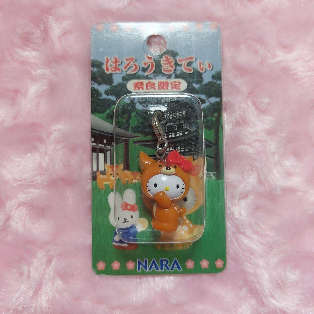 Amazon.co.jp: ご当地キティ 奈良限定 鹿キティ ファスナーマスコット 