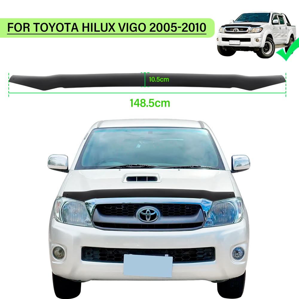Motorhaubenschutz Steinschlagschutz für Toyota Hilux 2005-2011